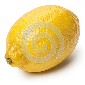 Lemon isolated on white background