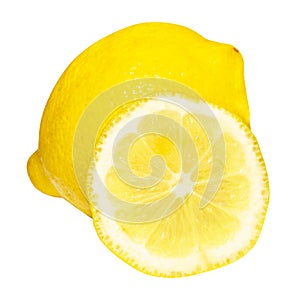 Lemon and its half