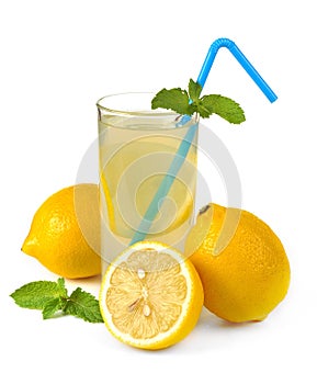 Lemon juice and fruit