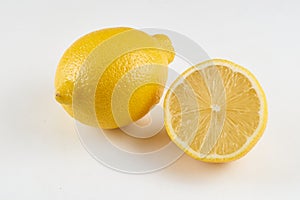 Lemon. Lemon Slice Isolated