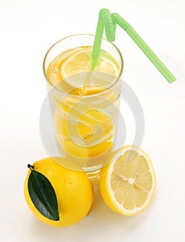 Lemon and lemonade