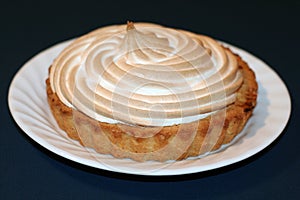 Lemon meringue pie photo