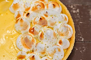 Lemon meringue pie