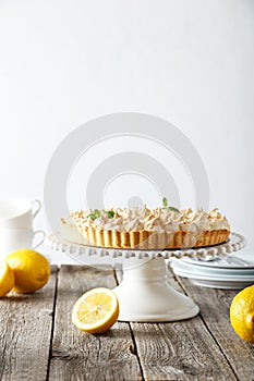 Lemon meringue pie