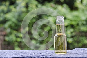 Lemon oil for massage and spa relex