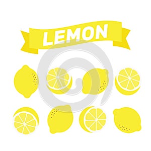 Lemon pattern illustration vector. lemon background abstract. Ye