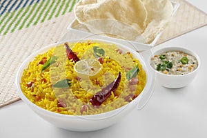 Lemon rice