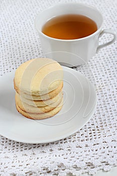 Lemon shortbread