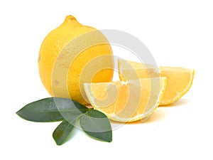 Lemon and slice