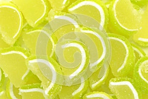 Lemon slices confection