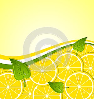 Lemon slices template