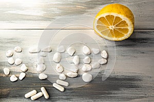 Lemon small stones tablets world stop