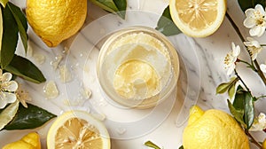 Lemon & Sugar Brightening Scrub