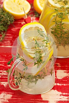 Lemon Thyme Lemonade