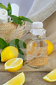 Lemon vinegar