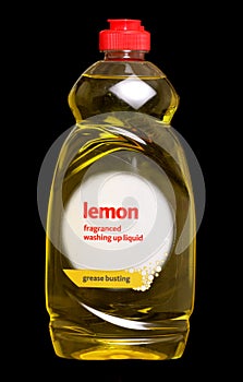 Lemon washing up liquid