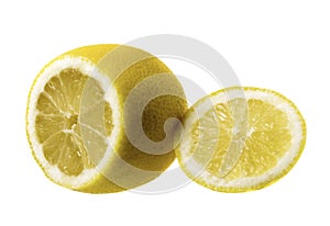 Lemon On White Background