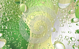 Lemonade Background Abstract Shapes Blurs photo