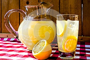 Lemonade and Pitcher