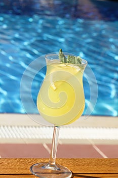 Lemonade by the pool