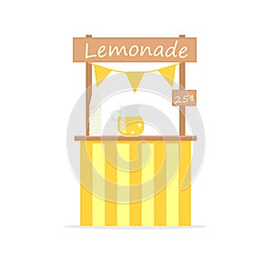 Lemonade vector stand photo