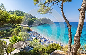 Lemonakia beach on Samos Island