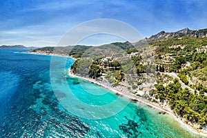 Lemonakia beach in Samos, Greece