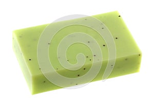 Lemongrass Glycerin Bar Soap with scrub beads