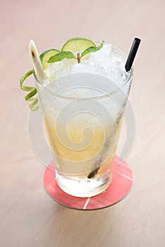 Lemongrass lime fruit juice