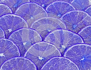 Lemons absteact circle use for Background