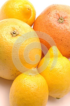 Lemons and grapefruits