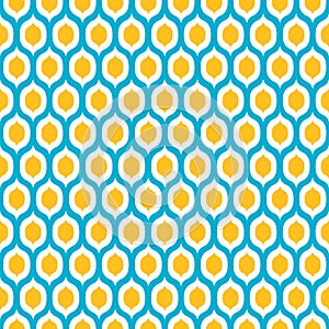 Lemons inside lemons seamless background