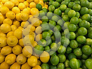 Lemons and Limes on Display