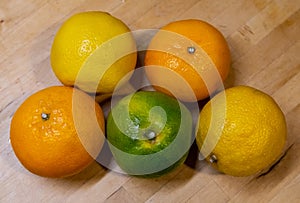 Lemons and oranges