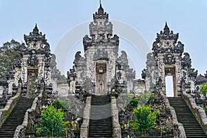 Lempuyang temple view on Bali island