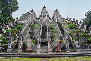 Lempuyang temple view on Bali island