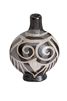 Lenca Blackware Vase