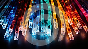 lengths fiber optic patch cables