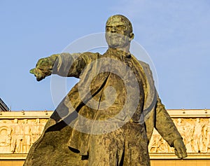 Lenin Monument, St. Petersburg, Russia