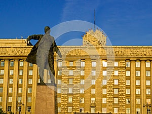 Lenin Monument, St. Petersburg, Russia