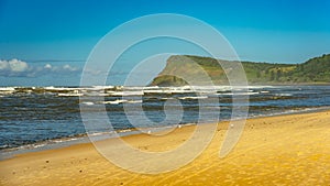 Lennox Head beach in Ballina, NSW, Australia