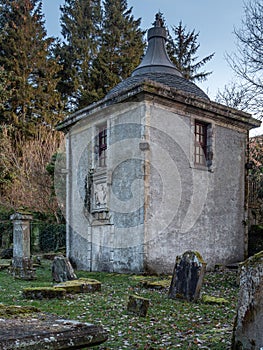 The Lennox Mausoleum at Campsie Glen