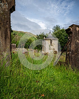Lennox Mausoleum at Campsie Glen graveyard