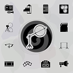 lens filter icon. Universal set of equipment photography for website design and development, app development