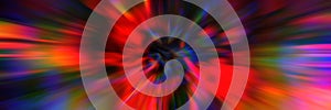 Lens flare effect bright violet pink lights vortex or whirl effect, spiral retro wave with abstract swirl, rave DJ techno