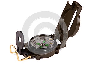 Lensatic compass