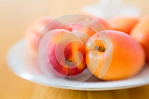 Lensbaby apricots photo