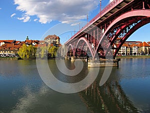 Lent And Old Bridge, Maribor, Slovenia