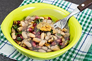 Lenten dish of beans