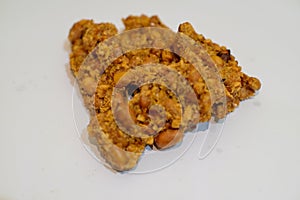 Lentho, or Mentho, is a specialty of Boyolali, Central Java with white background